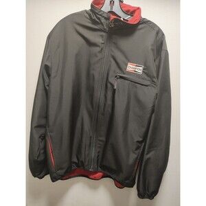 CHAMPION Spark Plug Motorsport Windbreaker Fleece Jacket Medium Bomber  USA